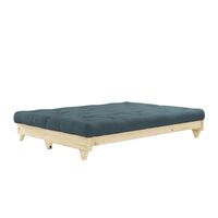 Fresh Sofa Kirkas Lakattu Pine/757 Petrol Blue