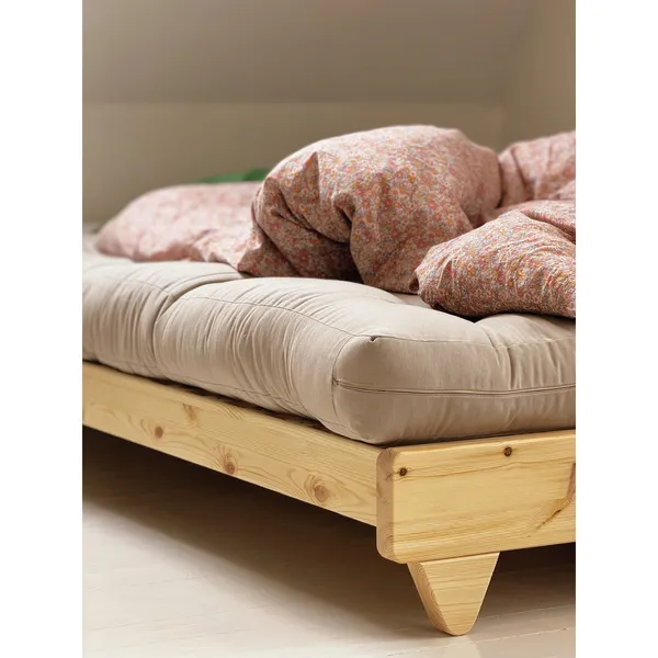 Fresh Sofa Kirkas Lakattu Pine/757 Petrol Blue