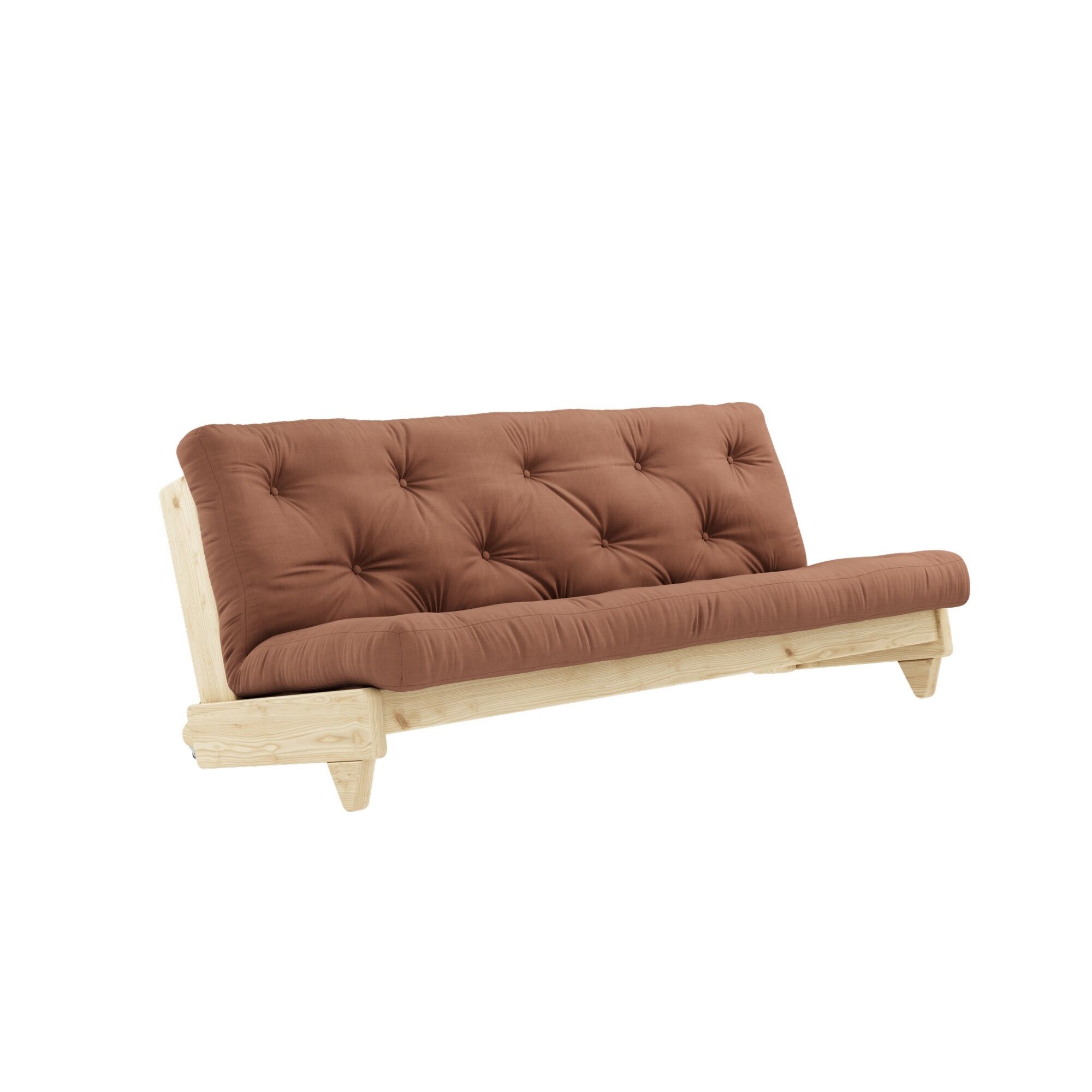 Fresh Sofa Klarlakeret Fyrretr/759 Clay Brown