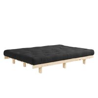 Lean Sovesofa 130x190 Raw/734 Dark Grey