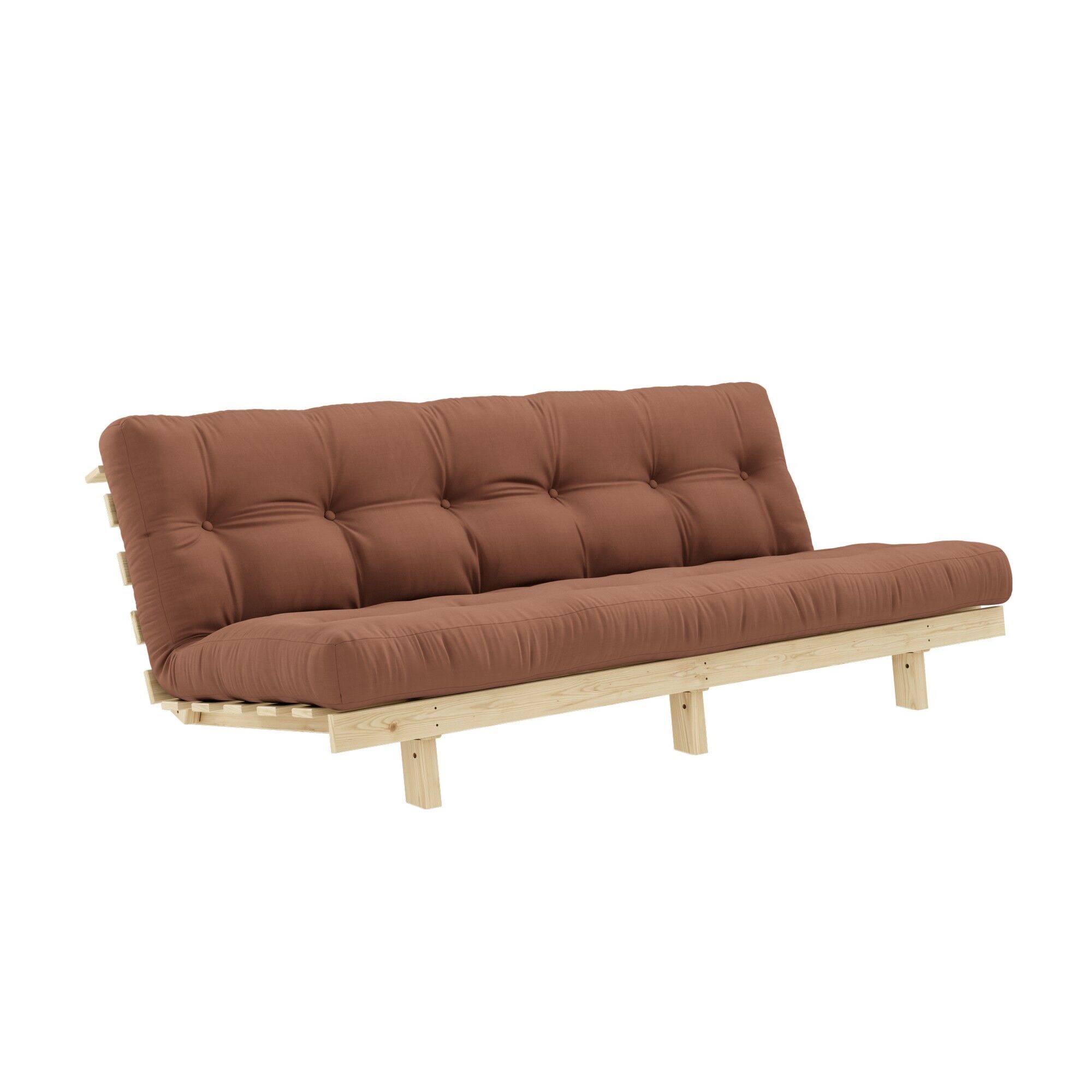 Lean Sovesofa 130x190 Raw/759 Clay Brown
