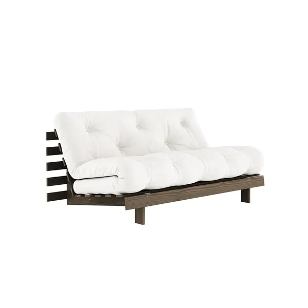 Roots Sovesofa 160x200 Johannesbrunt/701 Naturfarget