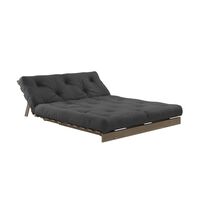 Roots Sofa Bed 140x200 Carob Brown/734 Dark Grey
