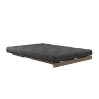 Roots Sofa Bed 140x200 Carob Brown/734 Dark Grey