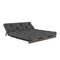 Roots Sovesofa 160x200 Carob Brown/734 Mørk Grå