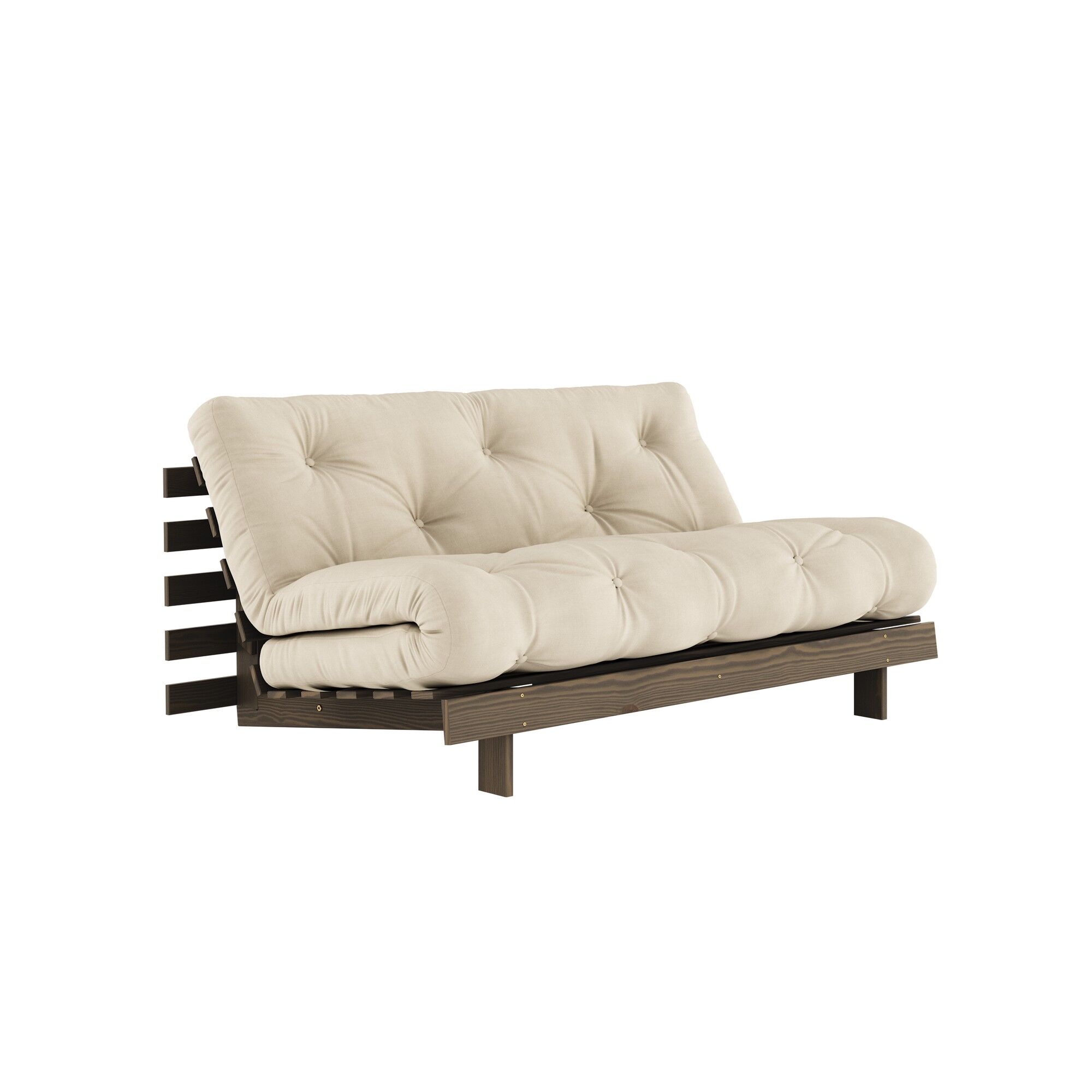 Roots Sovesofa 160×200 Johannesbrunt/747 Beige