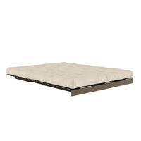 Roots Sovesofa 160x200 Johannesbrunt/747 Beige