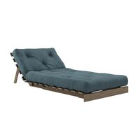 Roots Sofa Bed 90x200 Carob Brown/757 Petrol Blue