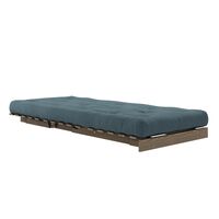 Roots Sofa Bed 90x200 Carob Brown/757 Petrol Blue