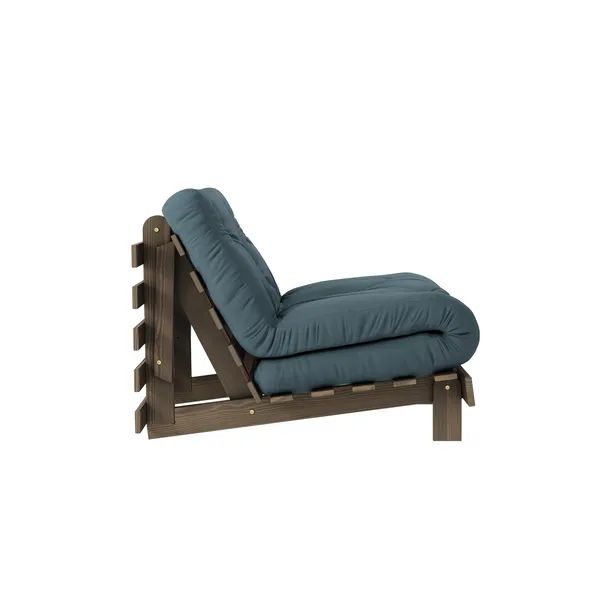 Roots Sofa Bed 90x200 Carob Brown/757 Petrol Blue