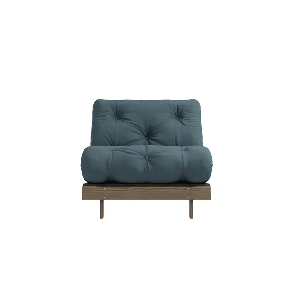 Roots Sofa Bed 90x200 Carob Brown/757 Petrol Blue