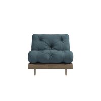 Roots Sofa Bed 90x200 Carob Brown/757 Petrol Blue
