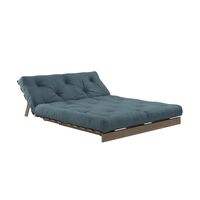 Roots Sofa Bed 140x200 Carob Brown/757 Petrol Blue