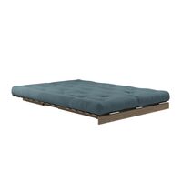 Roots Sofa Bed 140x200 Carob Brown/757 Petrol Blue