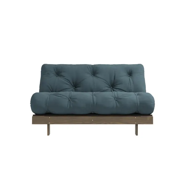 Roots Sofa Bed 140x200 Carob Brown/757 Petrol Blue