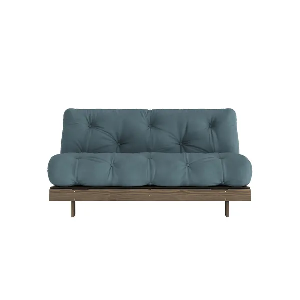 Roots Sovesofa 160x200 Johannesbrunt/757 Petrolblå