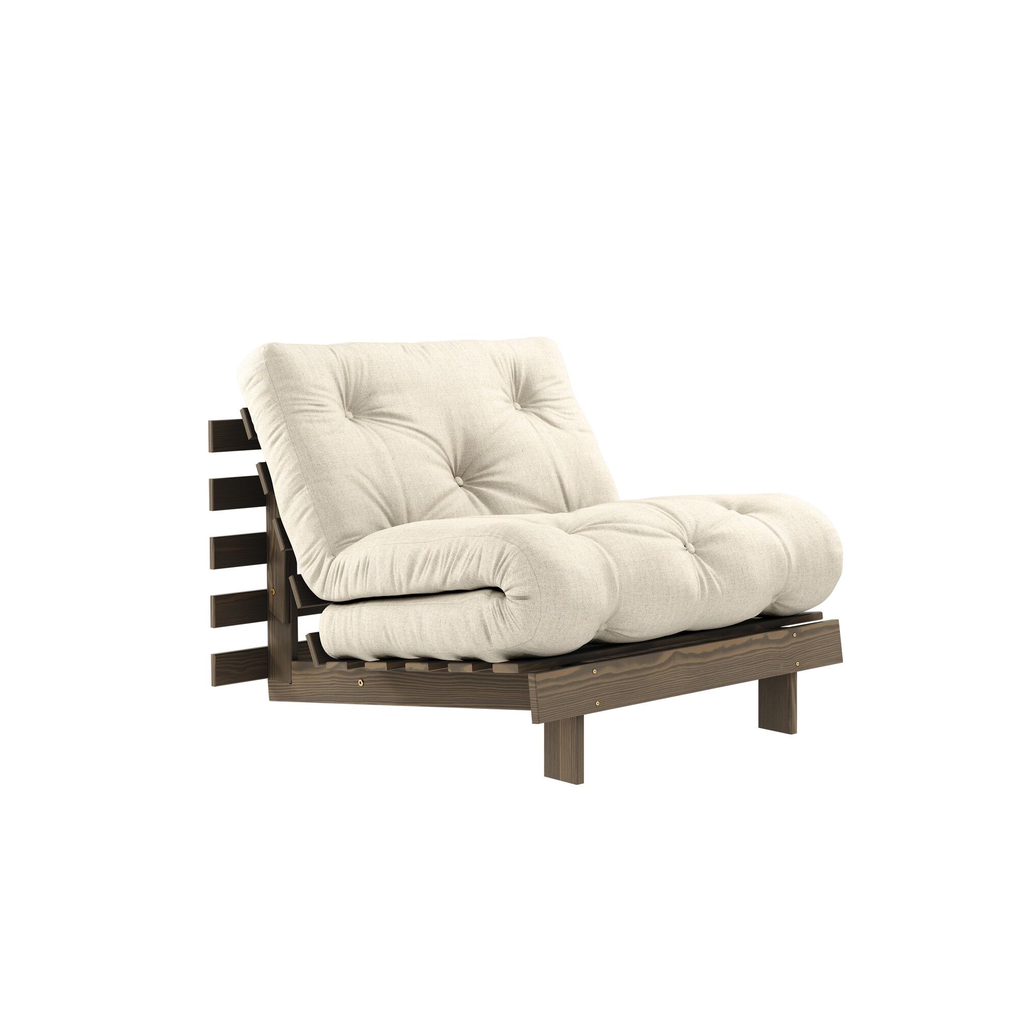 Roots Sovesofa 90×200 Johannesbrunt/914 Lin