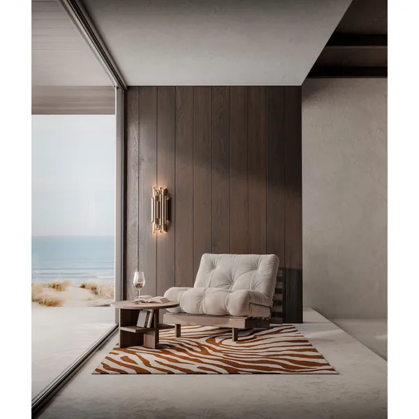 Canapé-lit Roots 90x200 Caroube/Lin 914