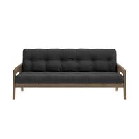Grab Sofa Bed Carob Brown/734 Dark Grey
