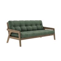 Grab Sofa Bed Carob Brown/756 Olive Green