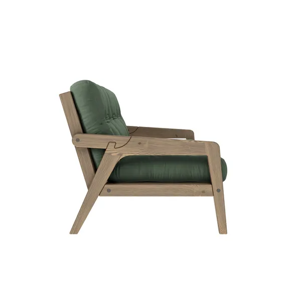Grab Sofa Bed Carob Brown/756 Olive Green