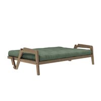 Grab Sofa Bed Carob Brown/756 Olive Green