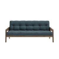 Grab Sofa Bed Carob Brown/757 Petrol Blue