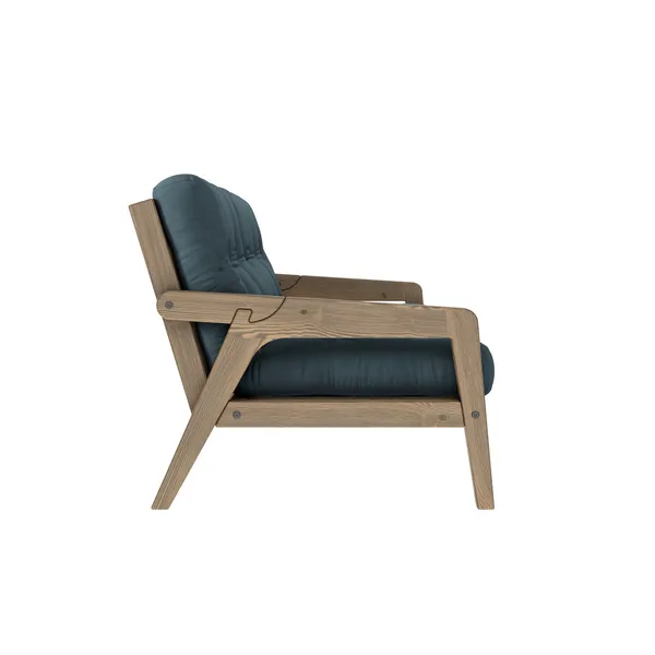 Grab Sofa Bed Carob Brown/757 Petrol Blue