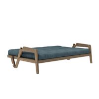 Grab Sofa Bed Carob Brown/757 Petrol Blue