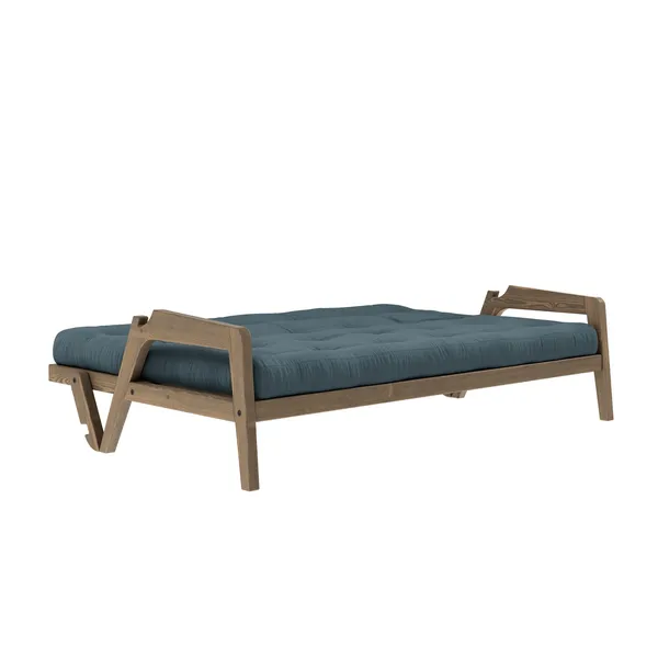 Grab Sofa Bed Carob Brown/757 Petrol Blue