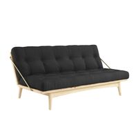 Folk Sofa Clear Lacquered Pine/ 734 Dark Grey