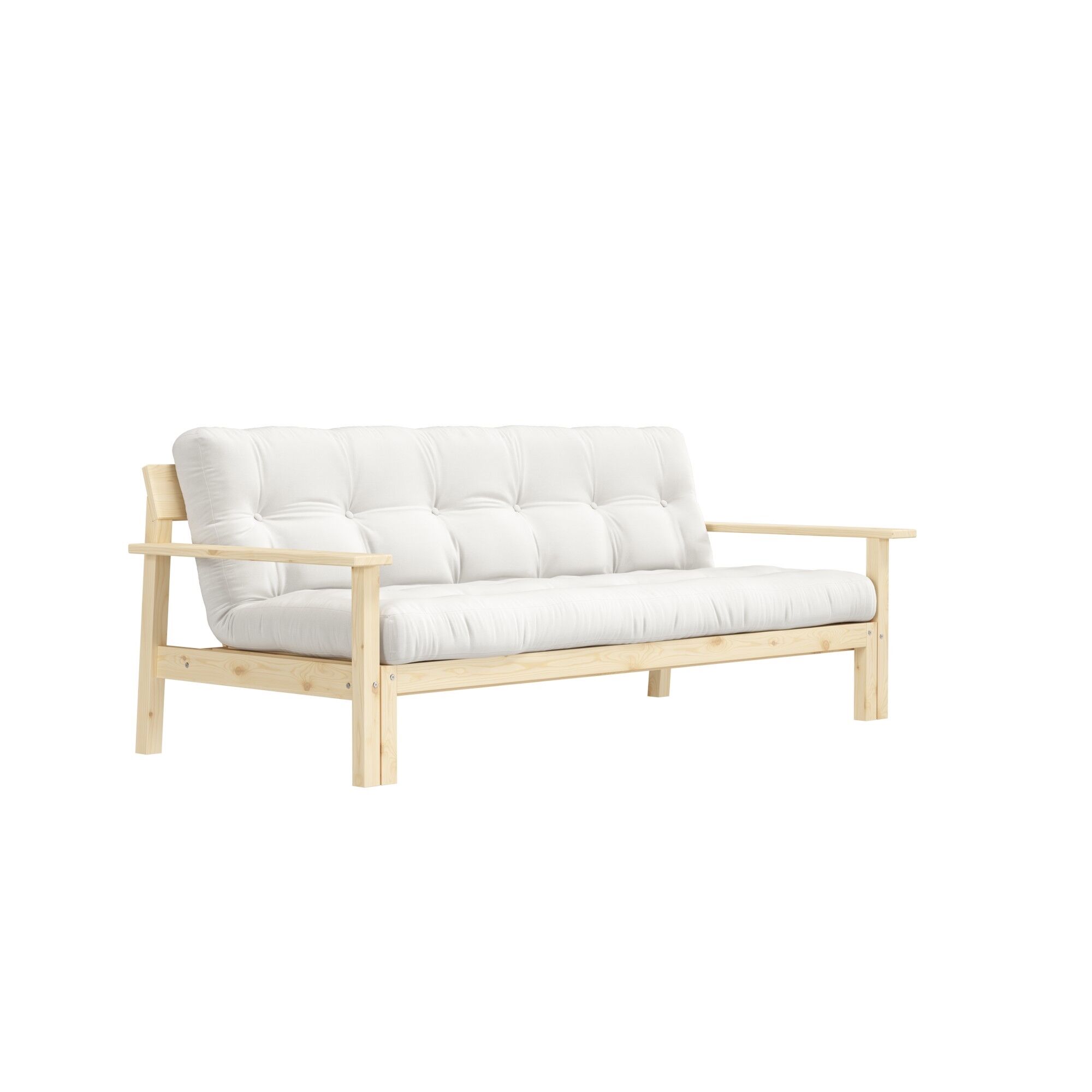 Unwind Sovesofa Klarlakeret Fyrretr/701 Natural