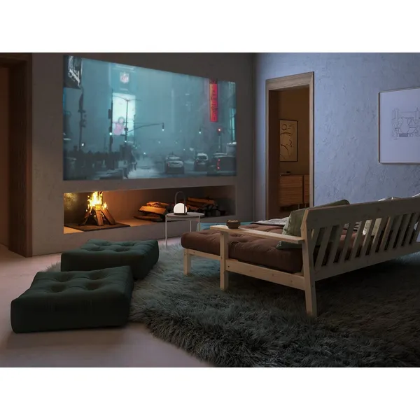 Unwind Sofa Bed Clear Lacquered Pine/701 Natural