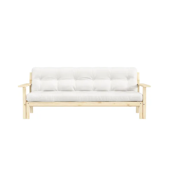 Unwind Sofa Bed Clear Lacquered Pine/701 Natural