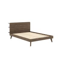 Retreat Bed Frame 140x200 Carob Brown