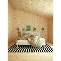 Retreat Bed Frame 140x200 Carob Brown