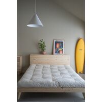 Retreat Bed Frame 140x200 Carob Brown