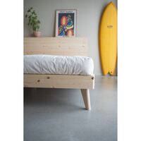 Retreat Bed Frame 160x200 Carob Brown