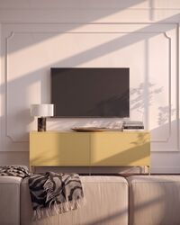 Bloc TV Bench 136 cm Sand Yellow