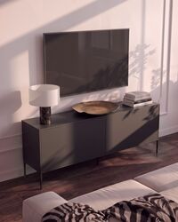 Bloc TV Bench 136 cm Black