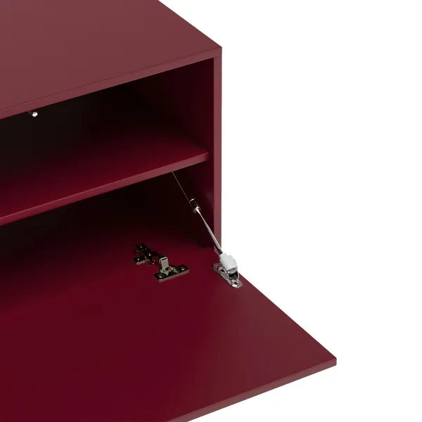 Bloc TV Bench 136 cm Garnet Red