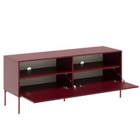 Bloc TV Bench 136 cm Garnet Red