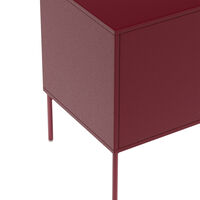Bloc TV Bench 136 cm Garnet Red