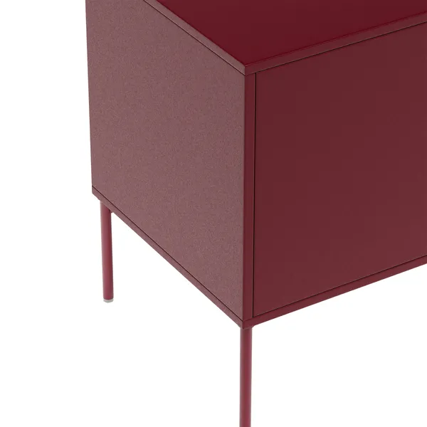 Bloc TV Bench 136 cm Garnet Red