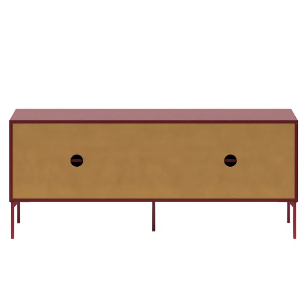 Bloc TV Bench 136 cm Garnet Red
