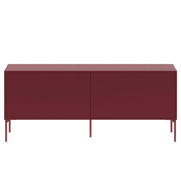 Bloc TV Bench 136 cm Garnet Red