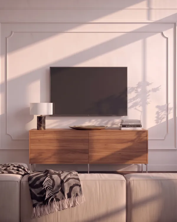 Bloc TV Bench 136 cm Walnut