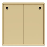 Bloc Wall Cabinet Sand Yellow