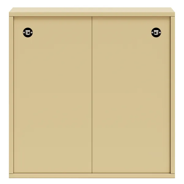 Bloc Wall Cabinet Sand Yellow