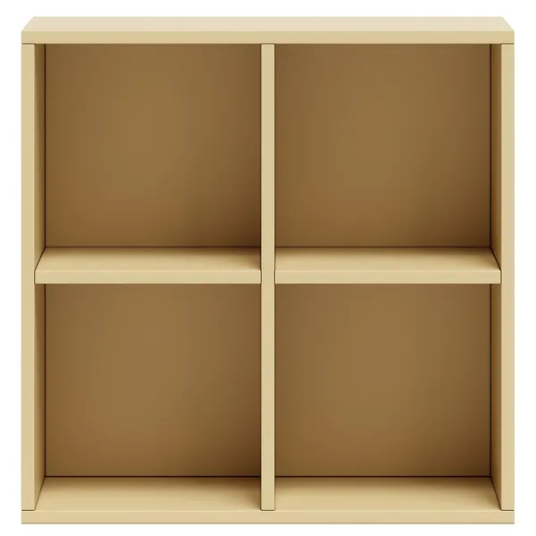 Bloc Wall Cabinet Sand Yellow